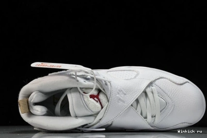 White 8 Retro Jordan OVO 1213